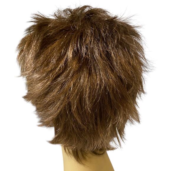 Sassy Spikey Wig - Dark Auburn Synthetic Locs, NWT - A1039 - Picture 9 of 15